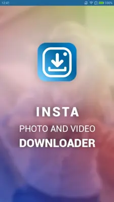 Instagram Photo and Video Downloader android App screenshot 0