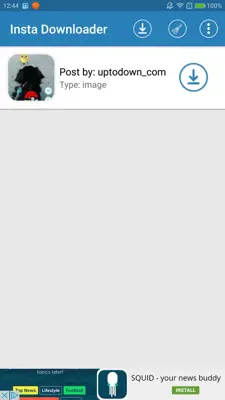 Instagram Photo and Video Downloader android App screenshot 2
